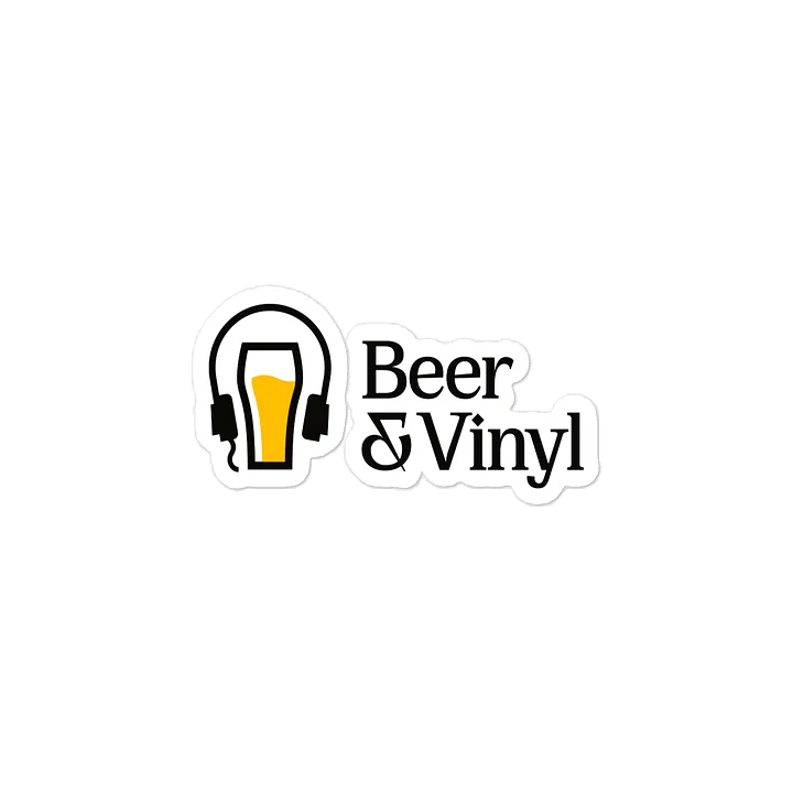 Beer & Vinyl Decal product image (2)
