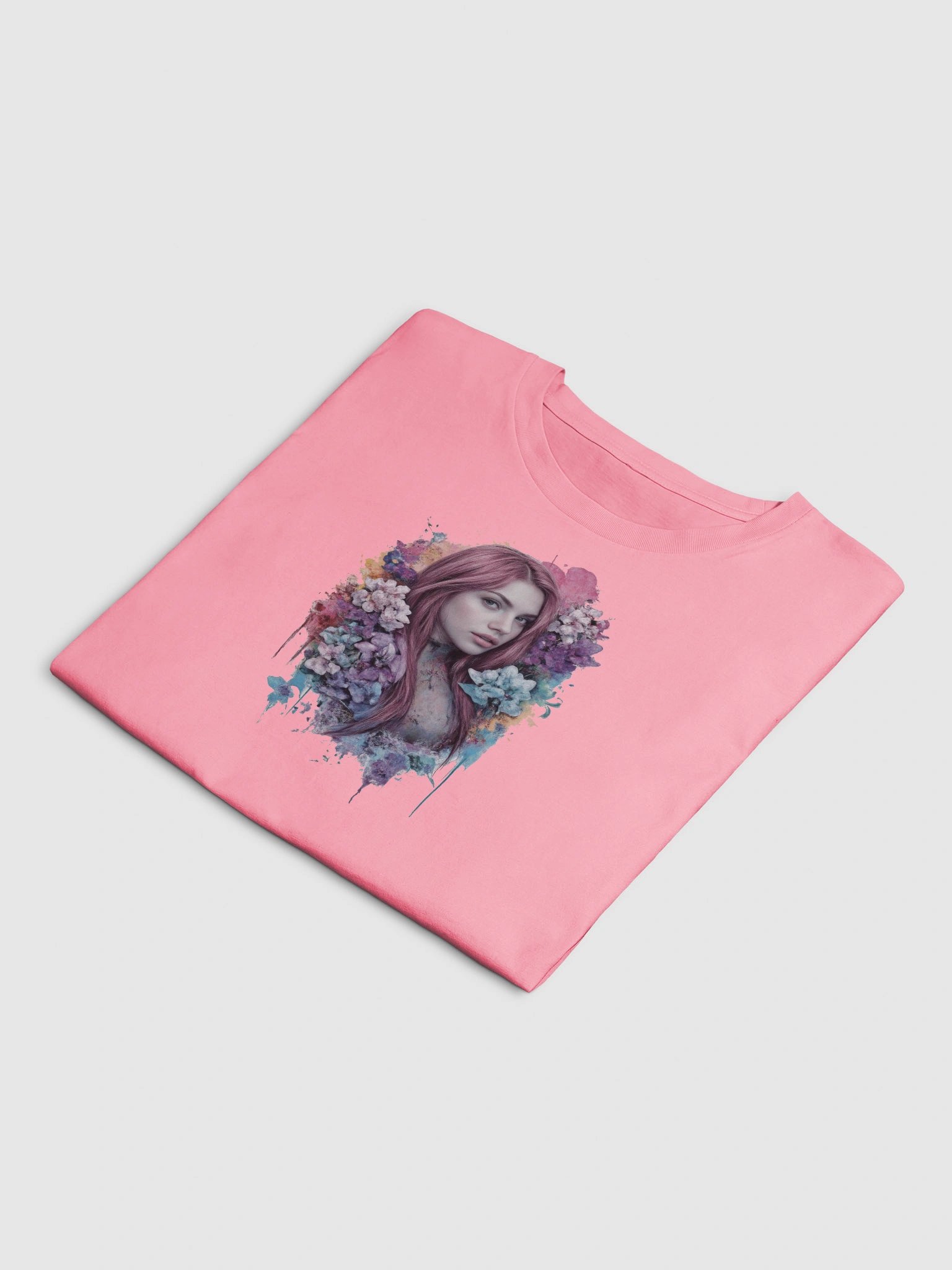 Floral Fantasy Pink Crop Top product image (16)