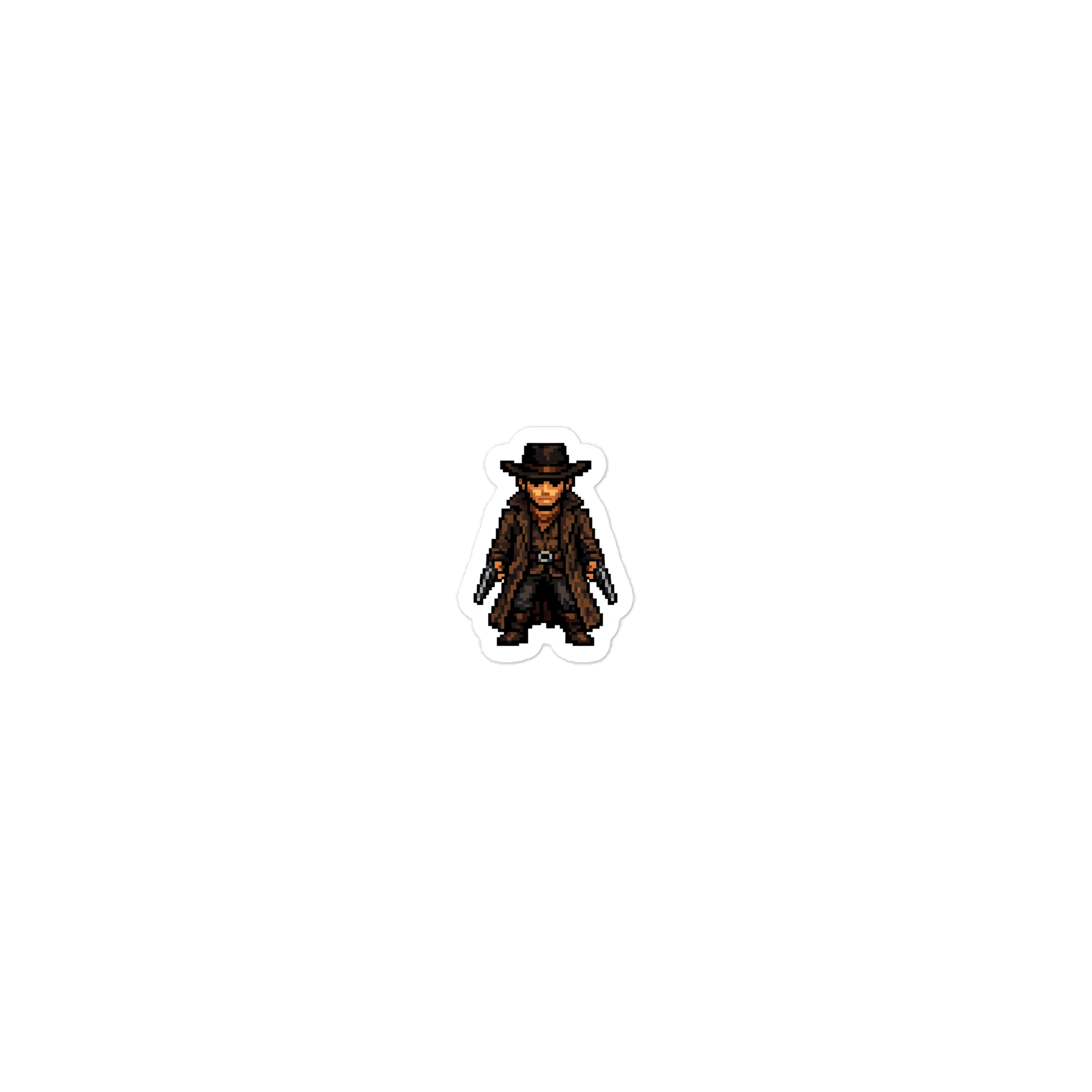 Roland Deschain (The Dark Tower Ka-Tet) Retro Pixel Art Laptop Sticker product image (1)