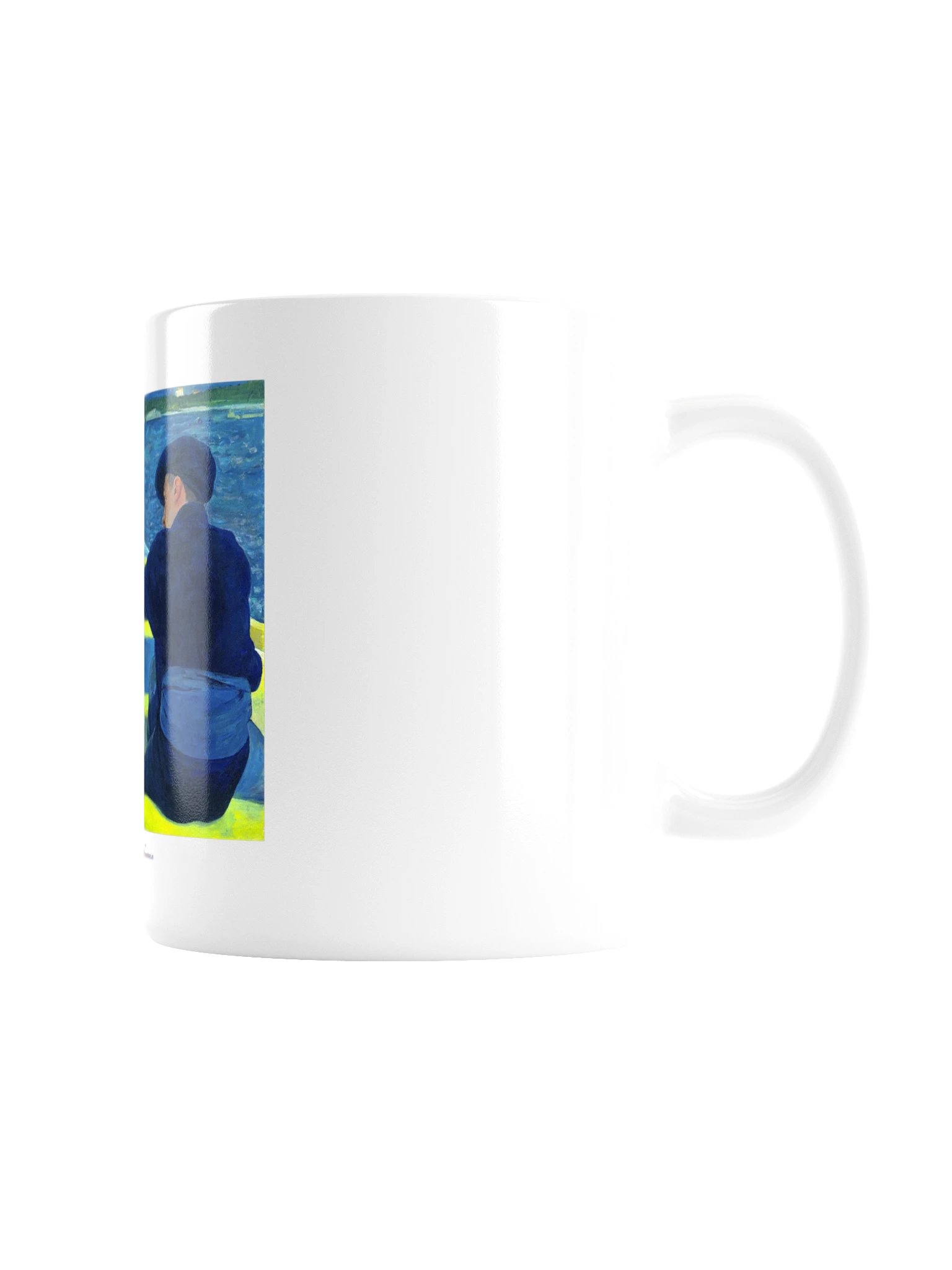 The Boating Party — White Mug product image (3)