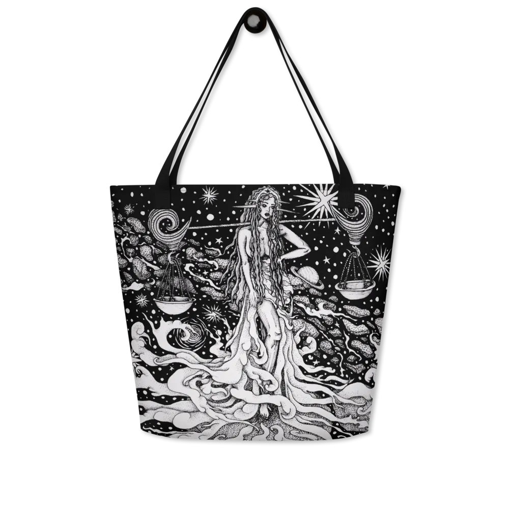 Libra Zodiac All Over Print Tote Bag product image (5)