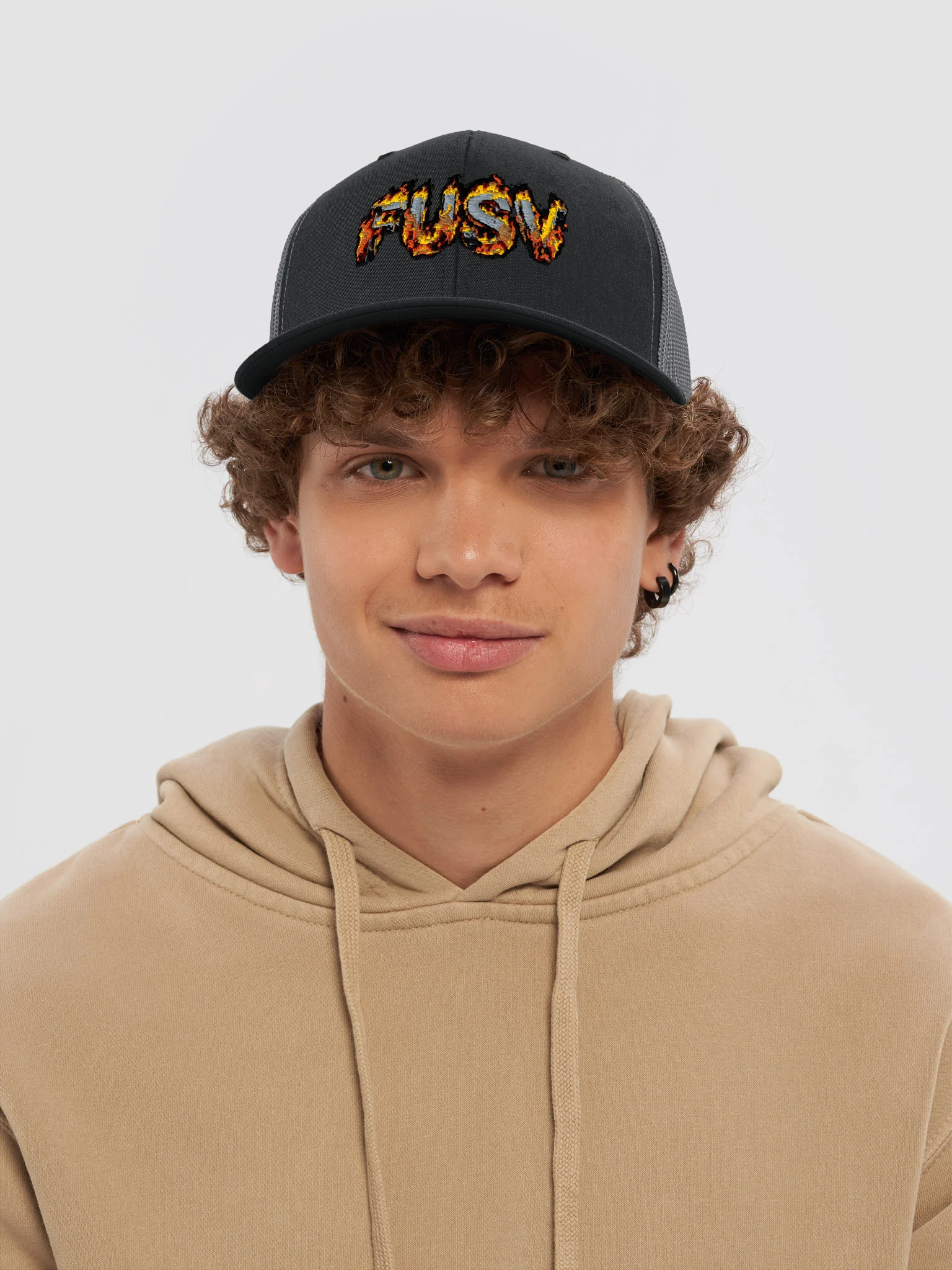 FUSV Trucker hat embroided product image (29)