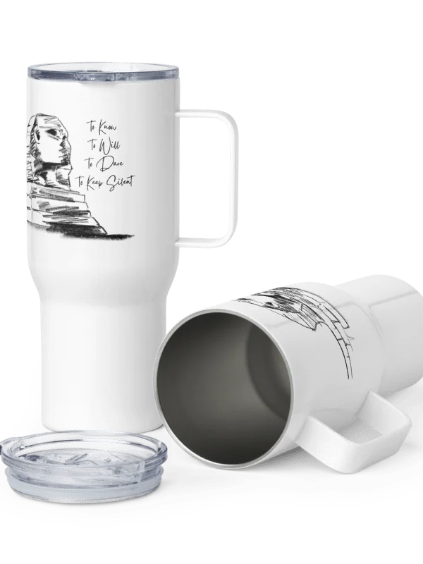 To Keep Silent Travel Mug product image (2)