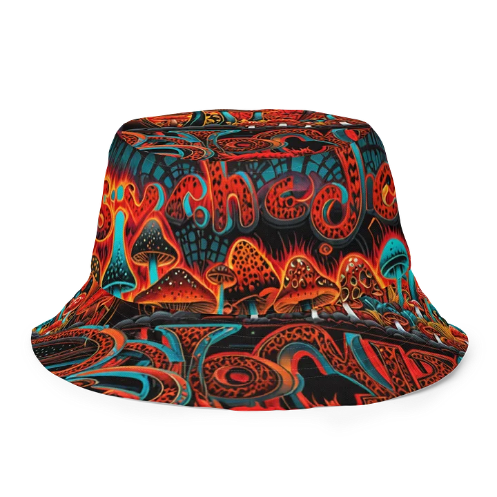 Shroom Squad Reversible Bucket Hat product image (1)