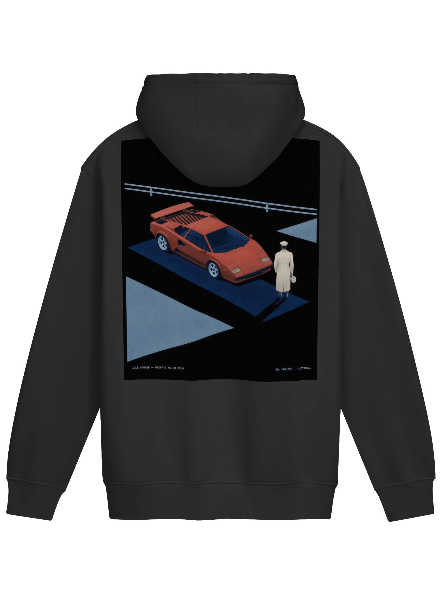 Idle Garage Private Motor Club Hoodie product image (5)