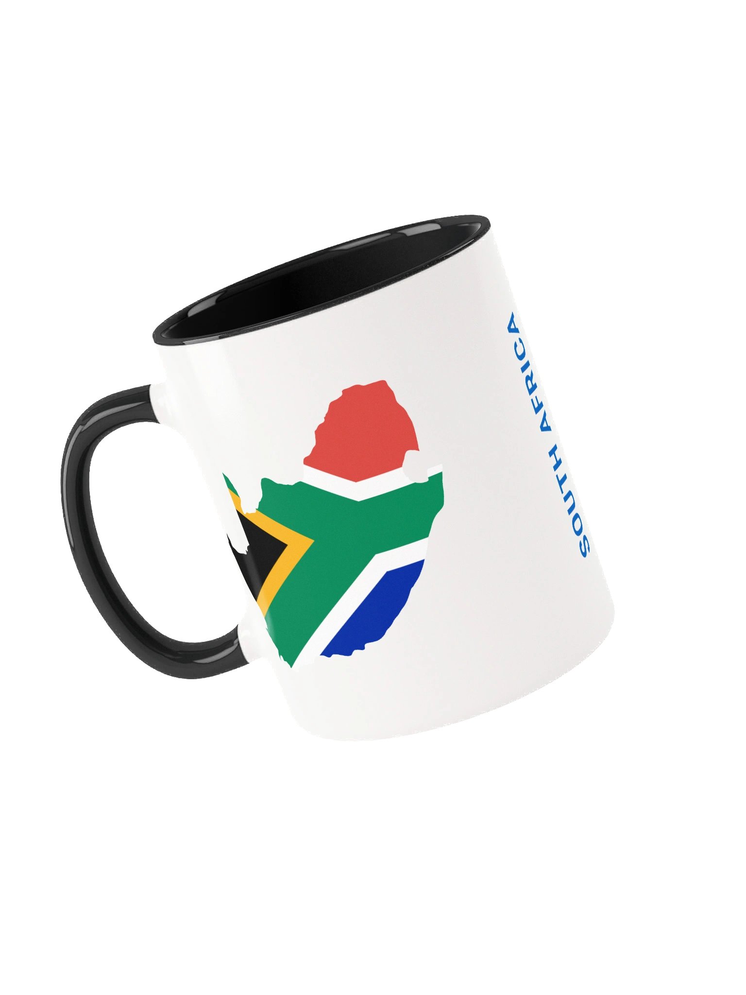 South Africa 2026 World Cup Flag Mug - South Africa Soccer Fan Coffee Cup - Premium Two-Tone Ceramic Mug product image (3)