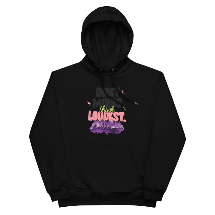 Quiet Minds Eco Hoodie product image (2)