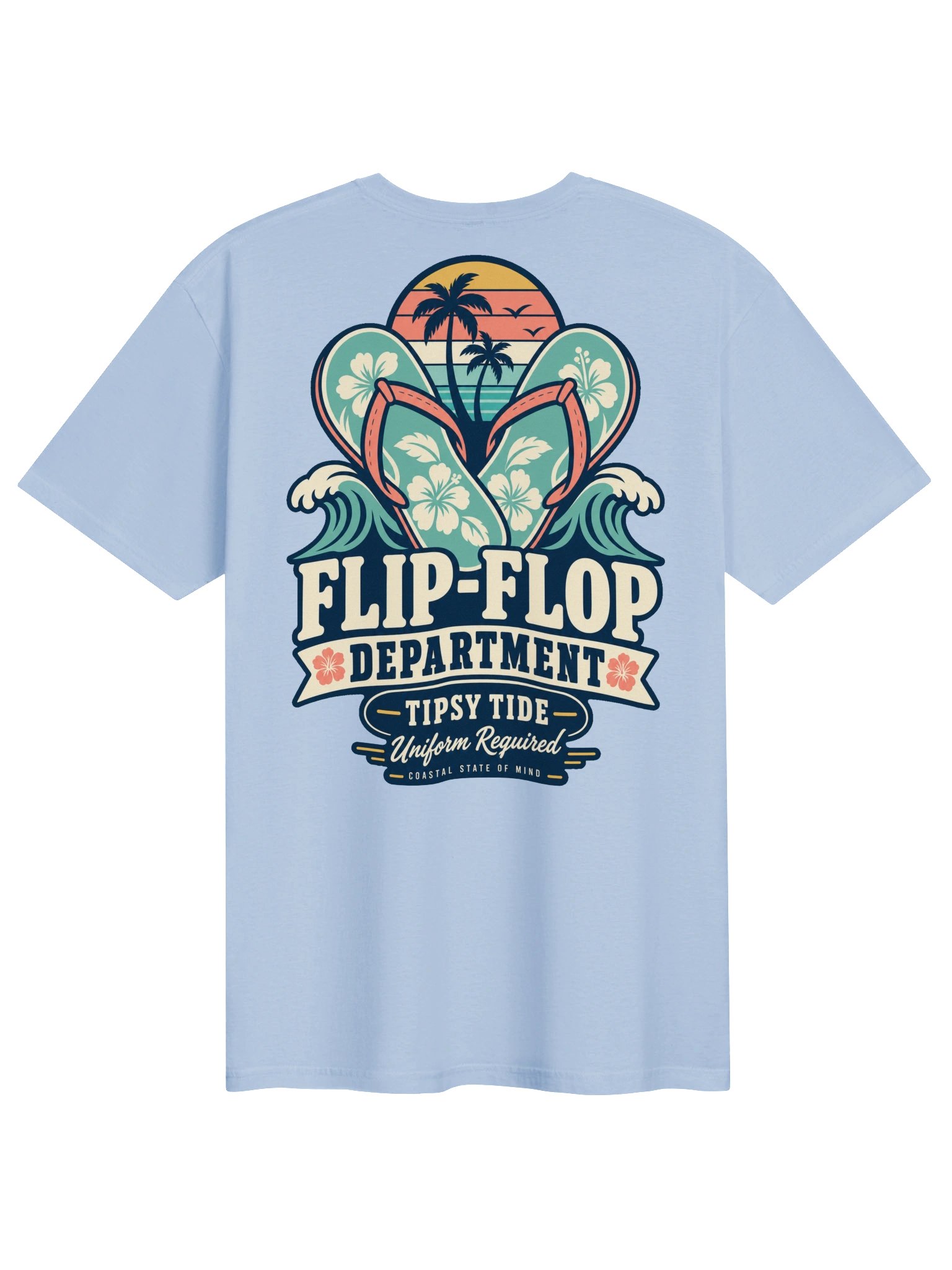 Tipsy Tide Flip Flop Dept Tee product image (1)
