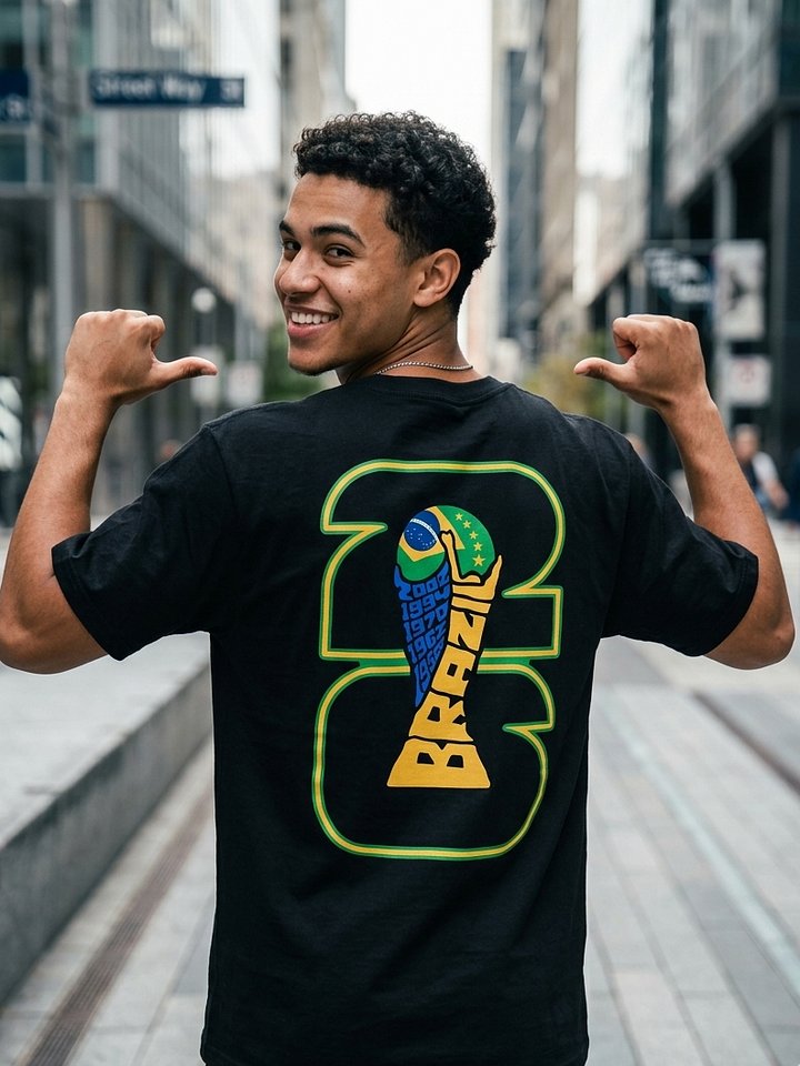 Brazil × WorldCup 2026 T-shirt product image (1)