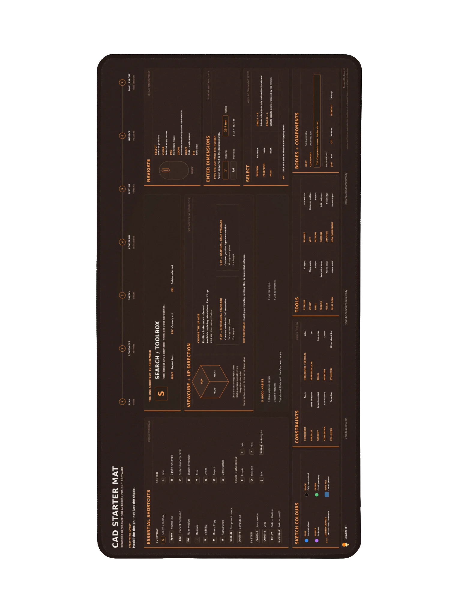 CAD Starter Mat - Copper Mode product image (2)