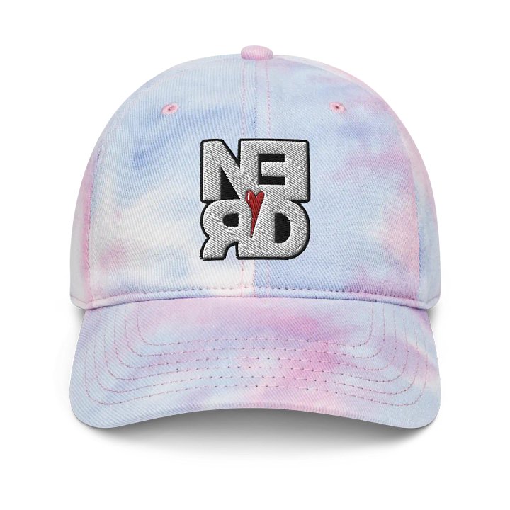 Nerd Heart Tie-Dye Hat product image (3)