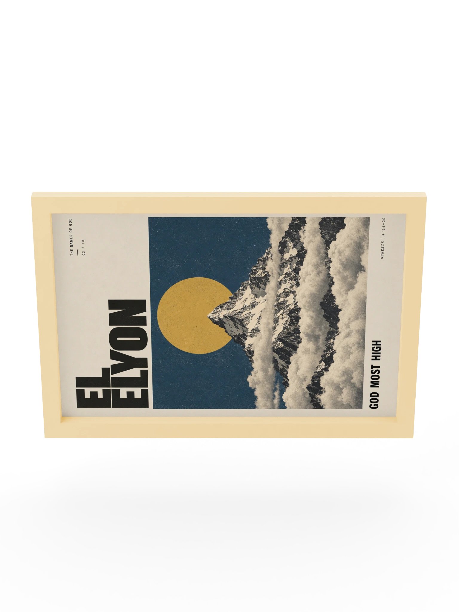 El Elyon | Names of God Framed Print product image (19)