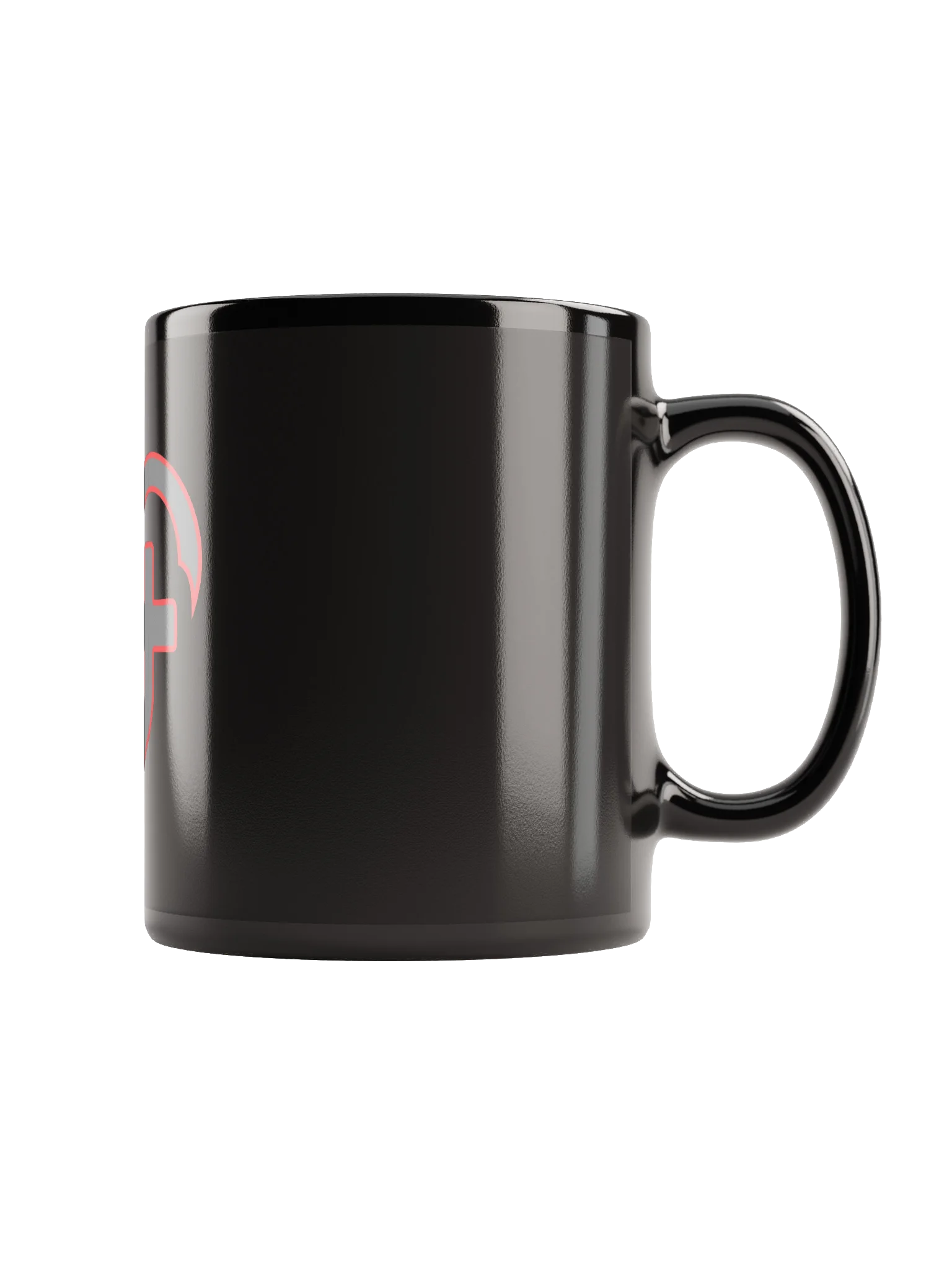 Black Glossy Mug product image (2)