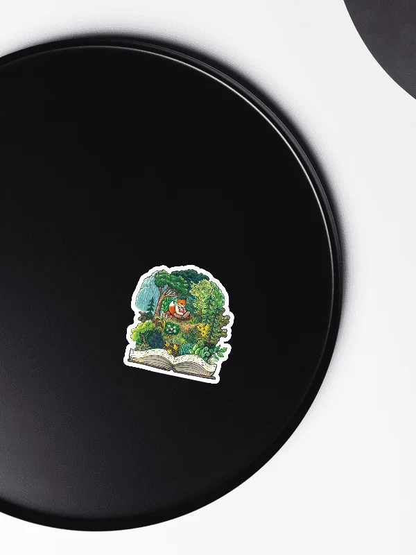Fantasy Forest Fox Cake - 4 Inch Magnet product image (4)