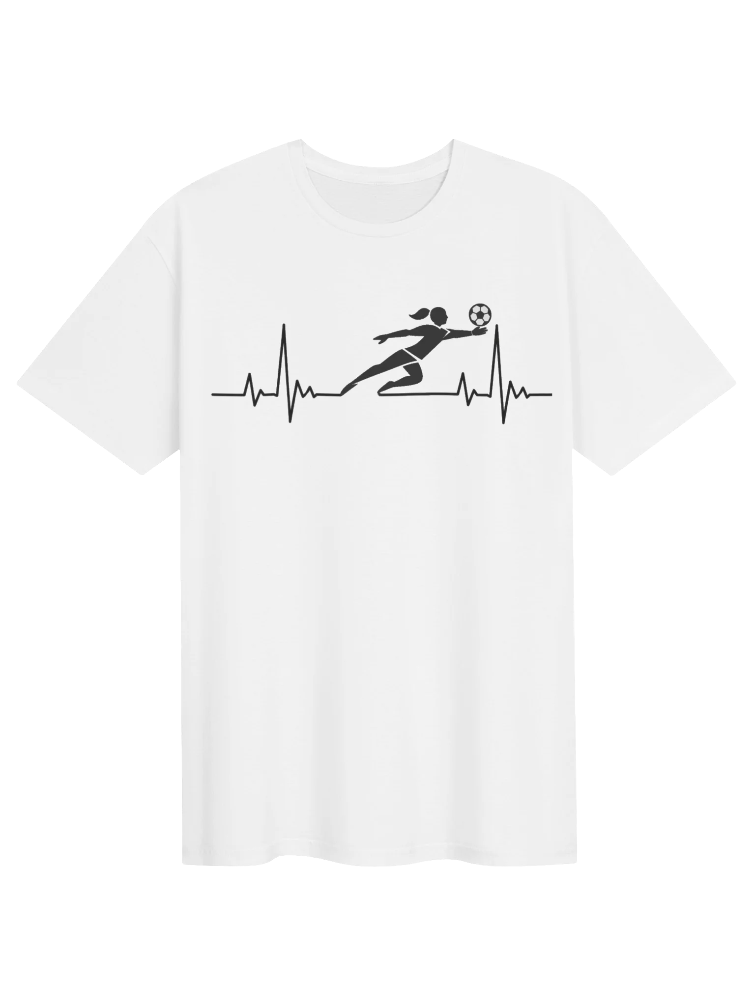 Heartbeat Goalkeeper Soccer/Football T-Shirt product image (41)