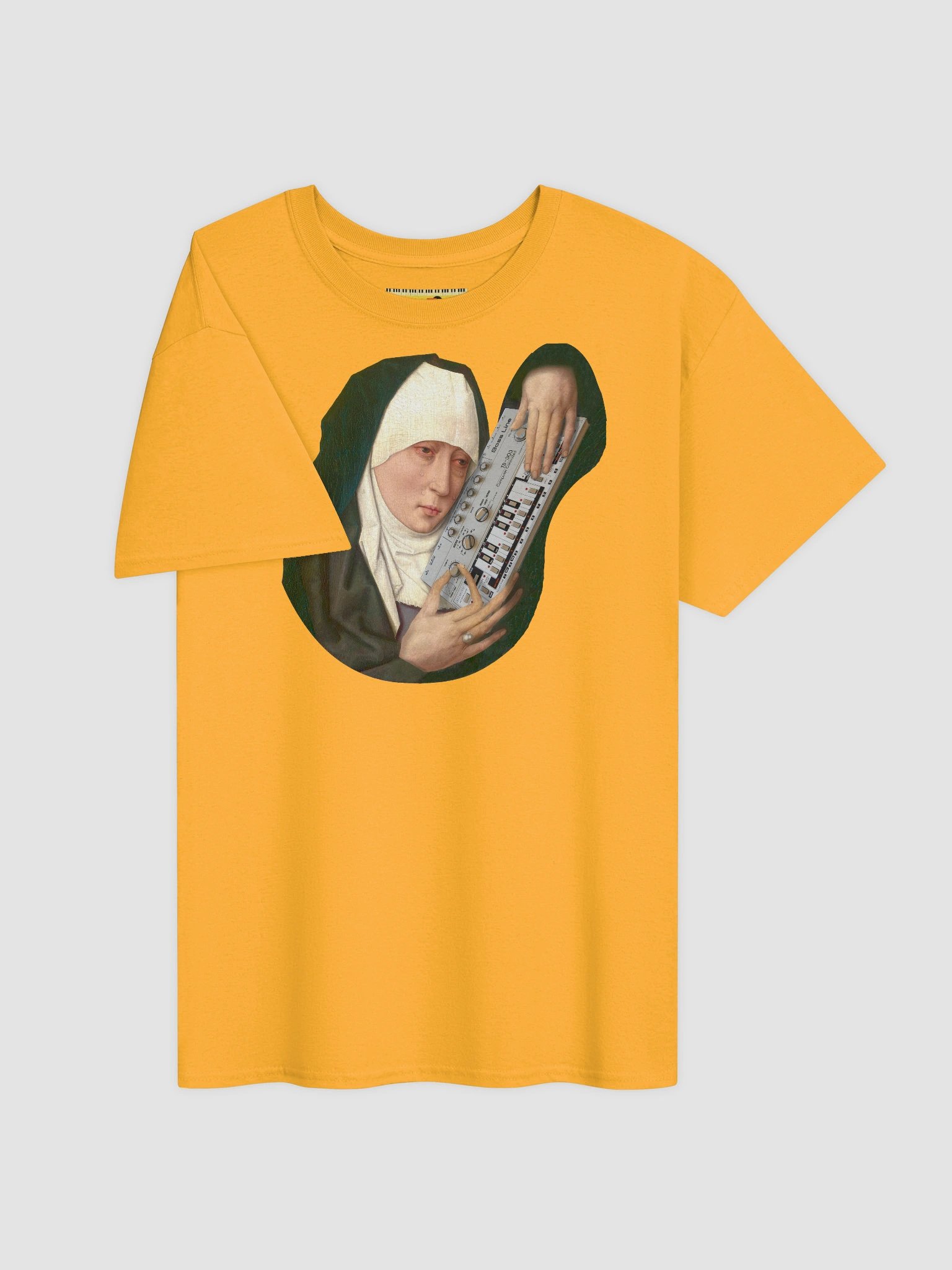 Mater Dolorosa meets tb-3-0-3 by Frank Fonik, Techno EDM Unisex t-shirt product image (4)