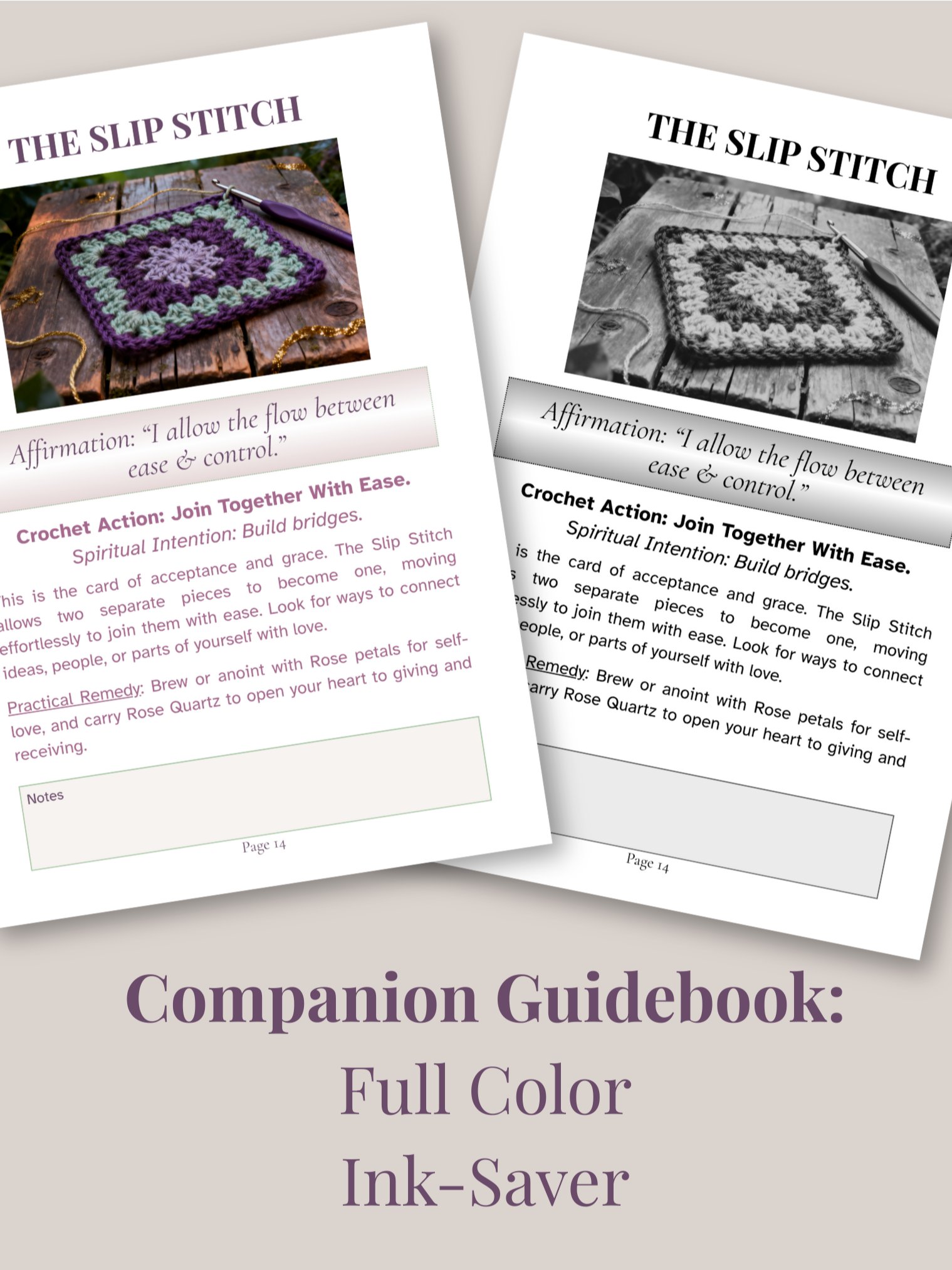 Crochet Oracle Deck Printable | Fiber Artist Oracle Cards Digital Download product image (3)