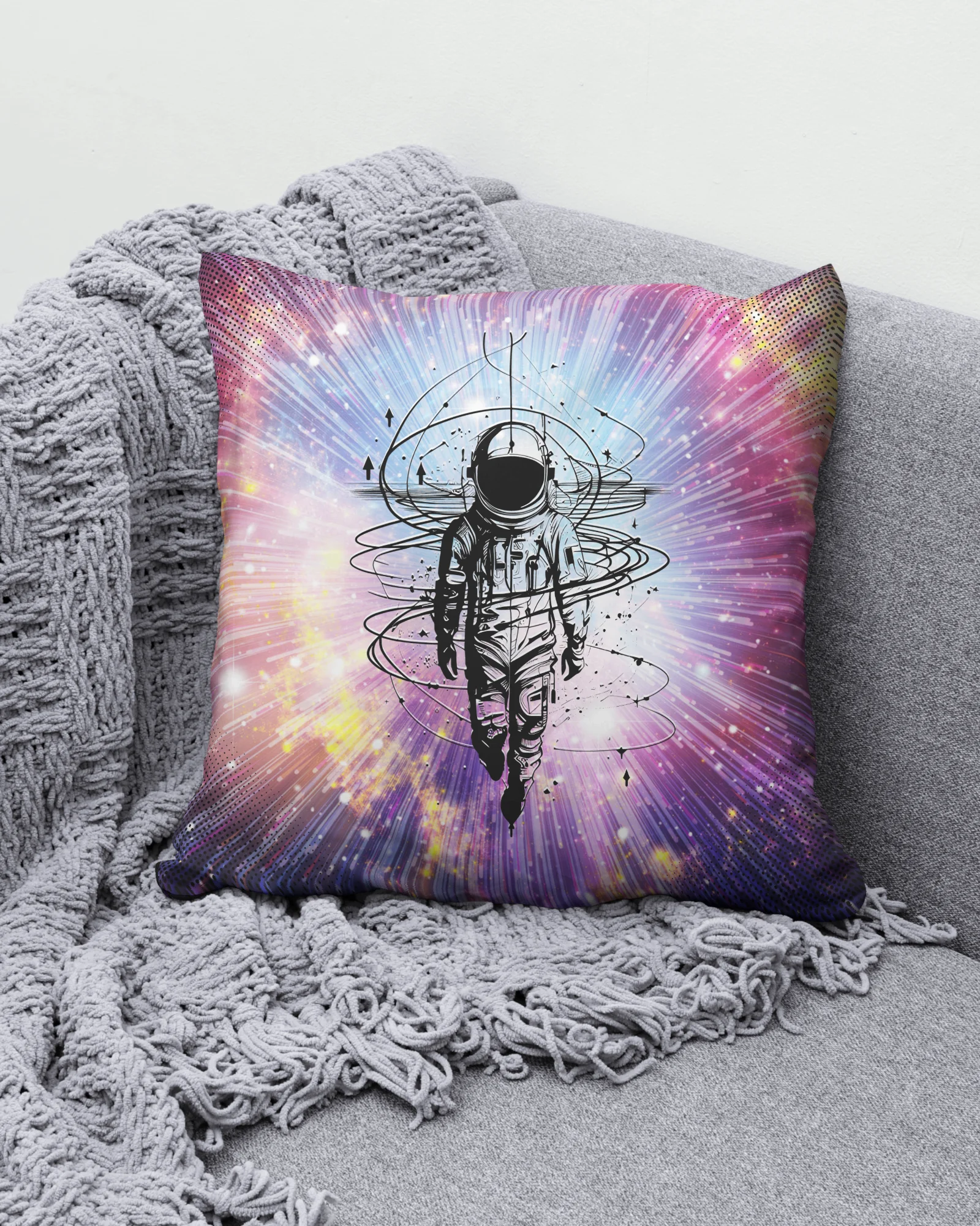 Into The Void Cosmic Space Pillow product image (1)