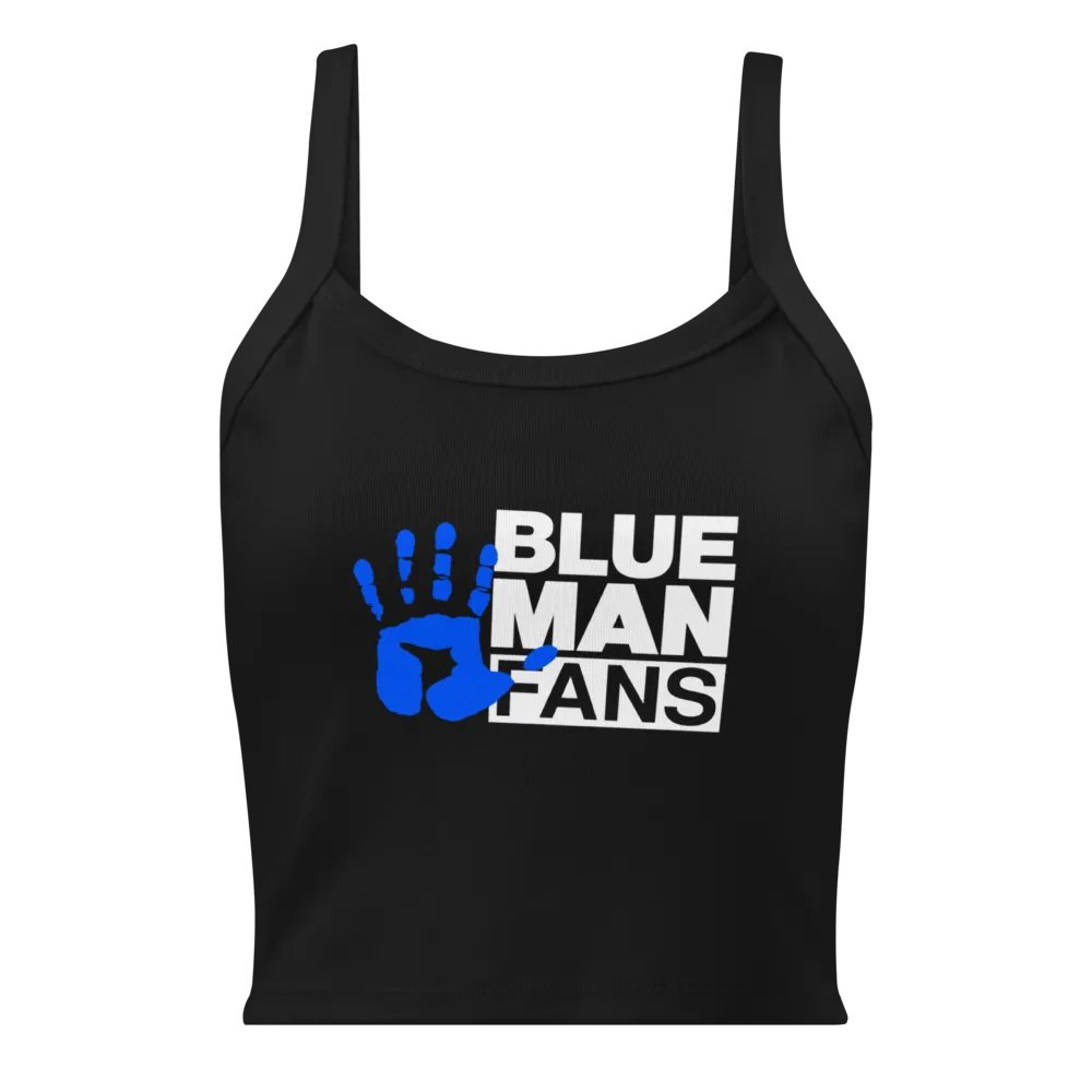Blue Man Fans Hand Print Women's Tank Top product image (9)