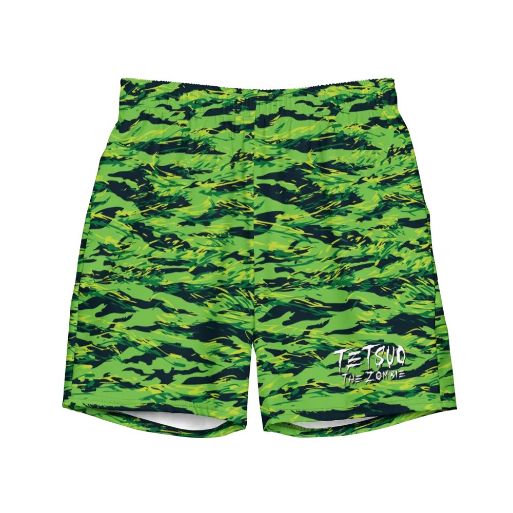 Green Camo Swim Trunks product image (3)