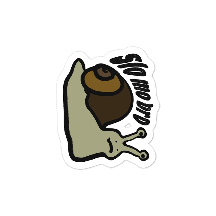 Slo-mo Snail Decal product image (2)