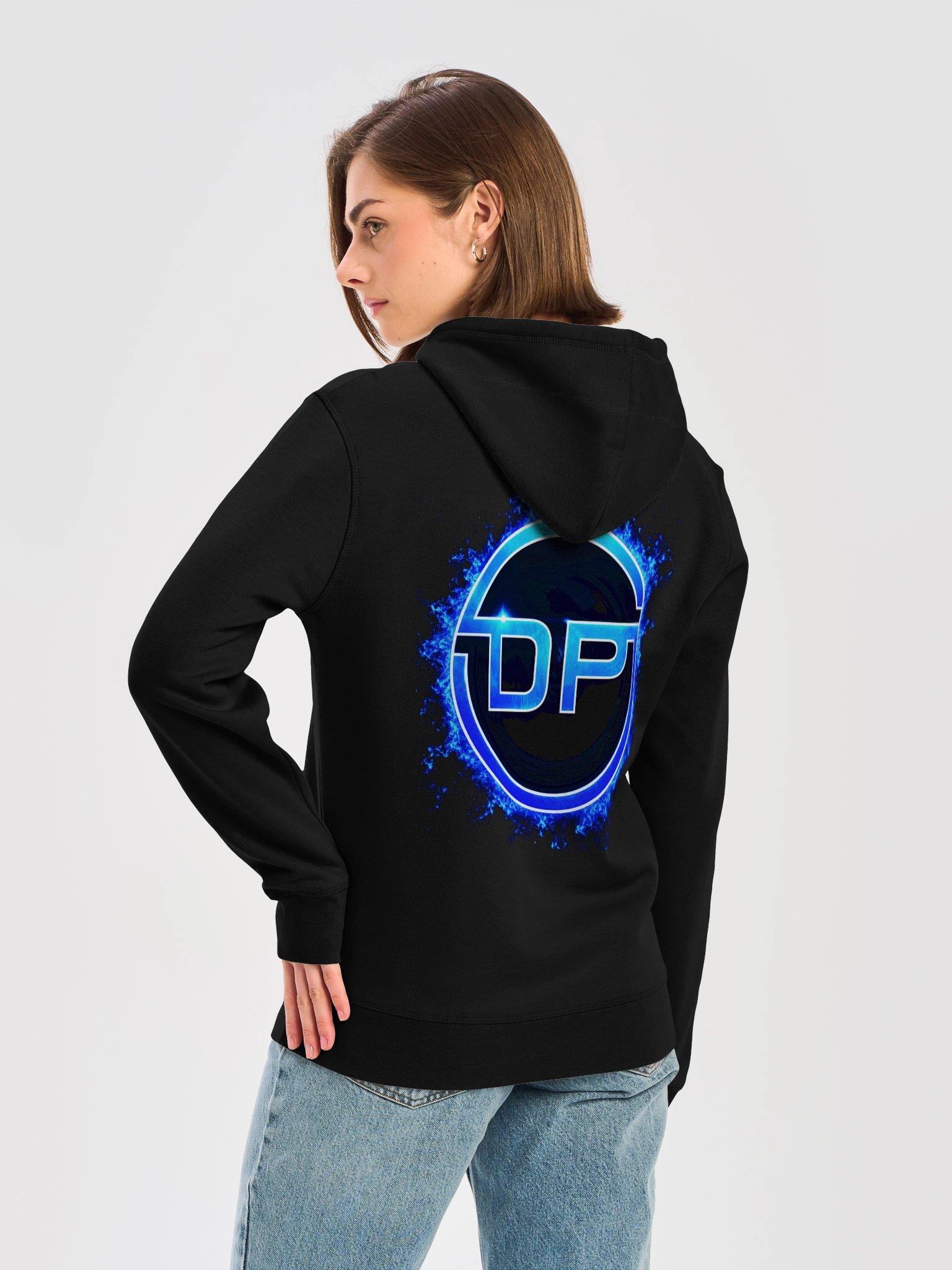 You Made It Seem Like/ DP Logo Ice Stanley/Stella Hoodie product image (6)