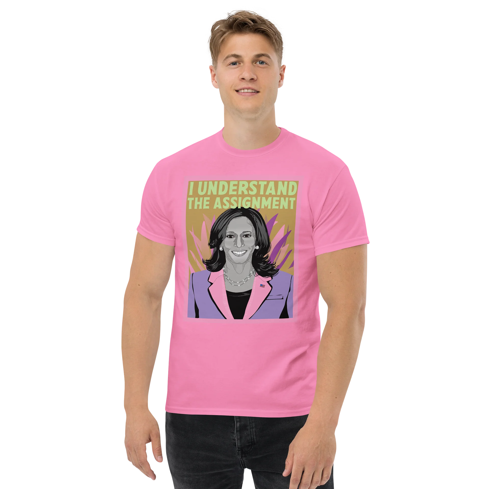 I Understand the Assignment Kamala Harris for President unisex Voter Drive Top and Election Tee product image (2)