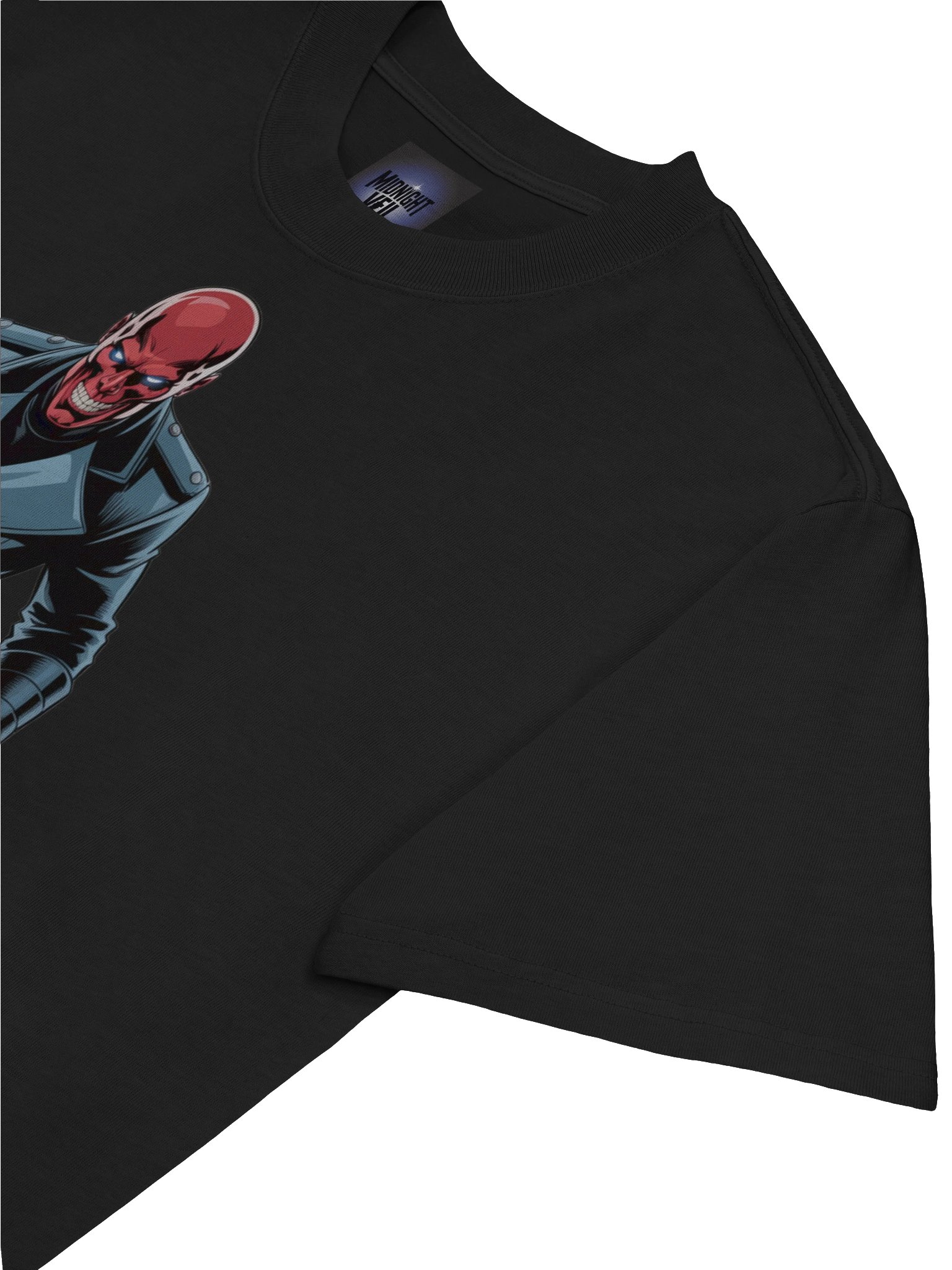 Tyrant's Advance: Red Skull Oversized Faded T-Shirt product image (7)