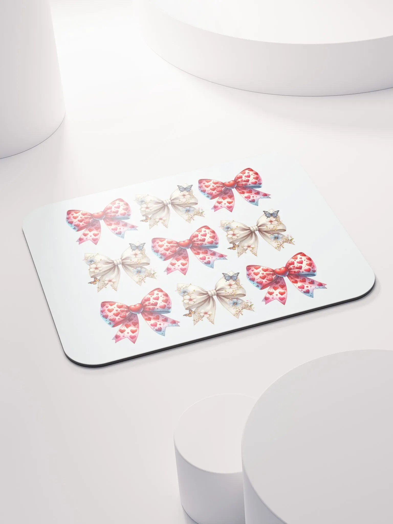 Spring Bows Heart Harmony Mouse Pad product image (4)