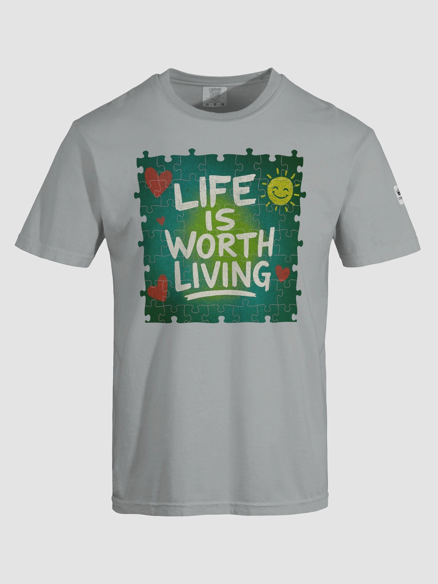 Life Is Worth Living Graphic T-Shirt product image (7)
