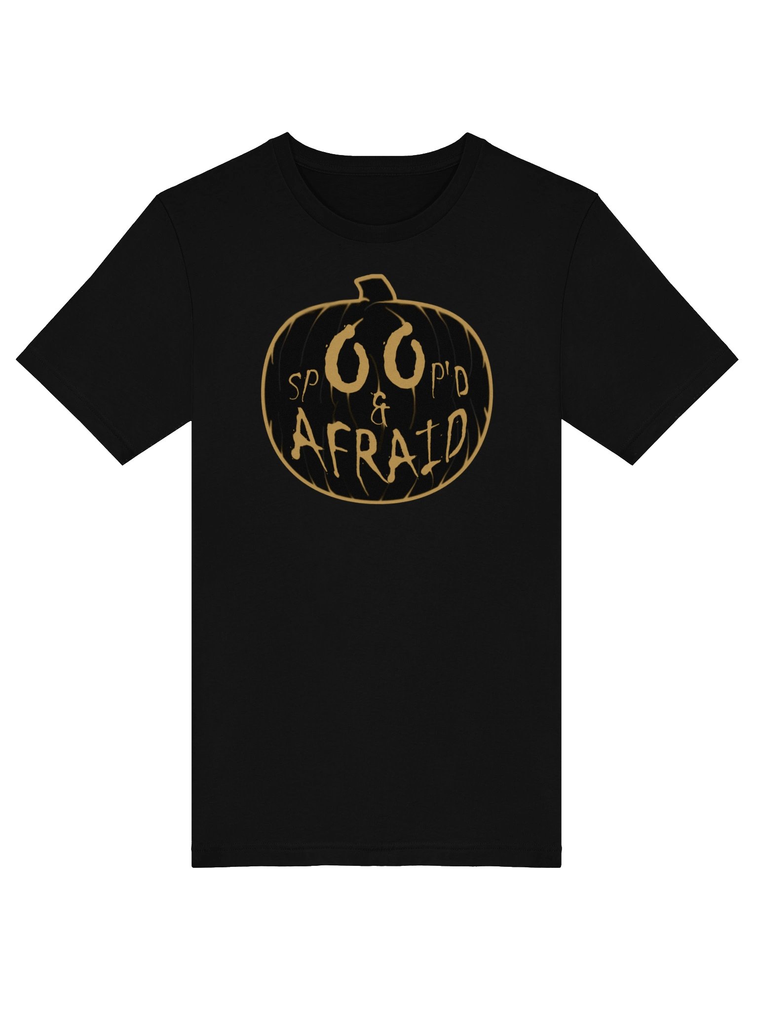 Spoop'd & Afraid Unisex Graphic Tee product image (5)