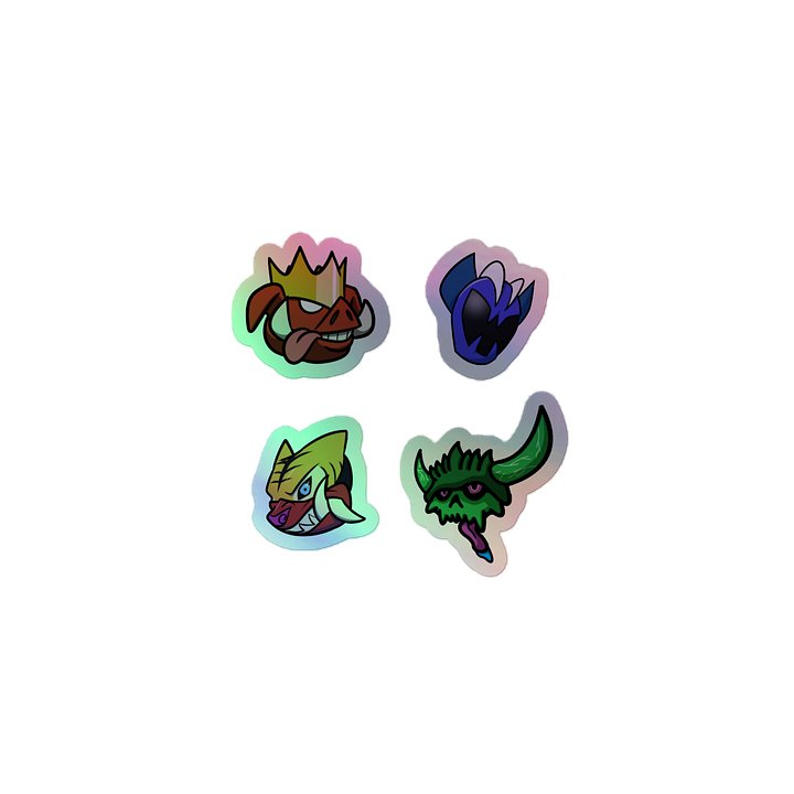 HOLO VILLAIN STICKERS! product image (1)