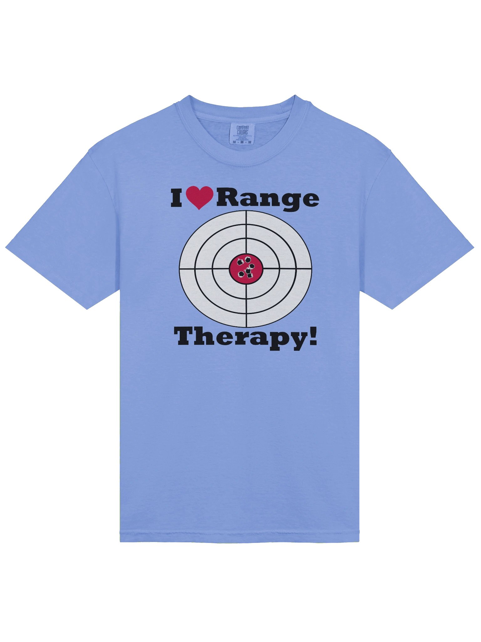 I LOVE Range Therapy Heavyweight T-Shirt product image (3)