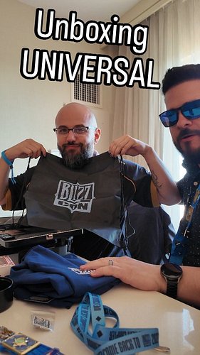 Unboxing Universal con Horacio en la Blizzcon 2026 #blizzcon