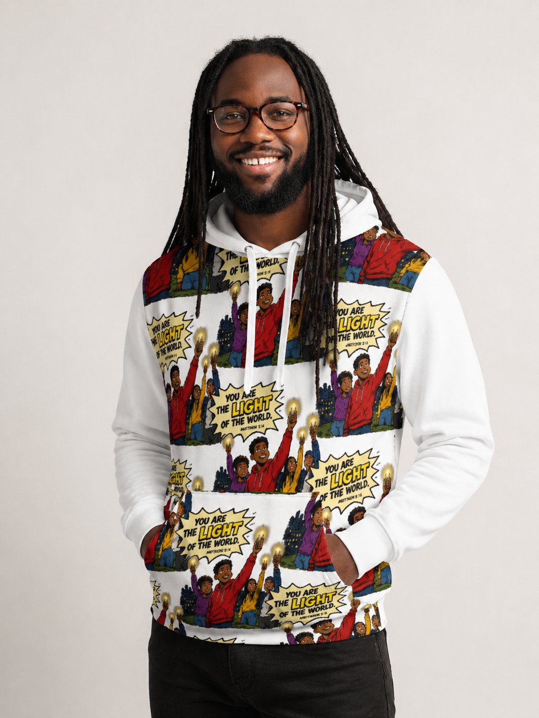 Light of the World Unisex Hoodie product image (2)