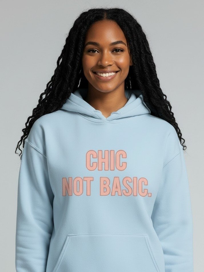 Chic Not Basic Hoodie product image (5)