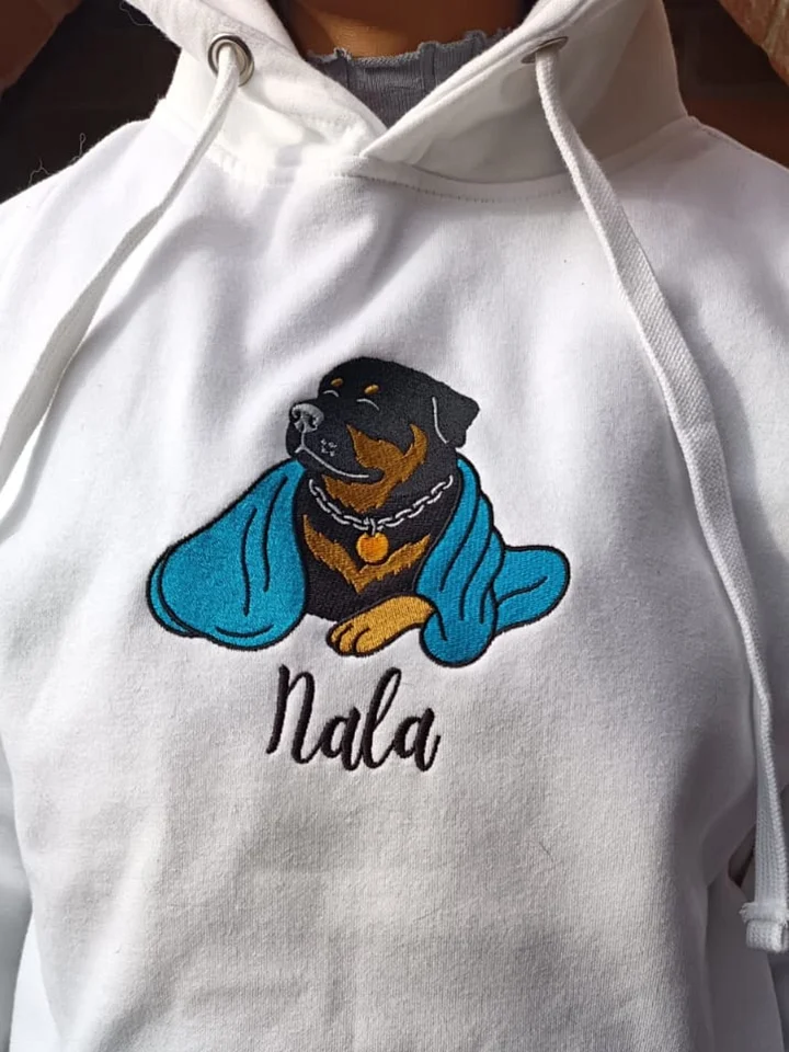 NALA💙 / EMBROIDERED HOODIE product image (1)