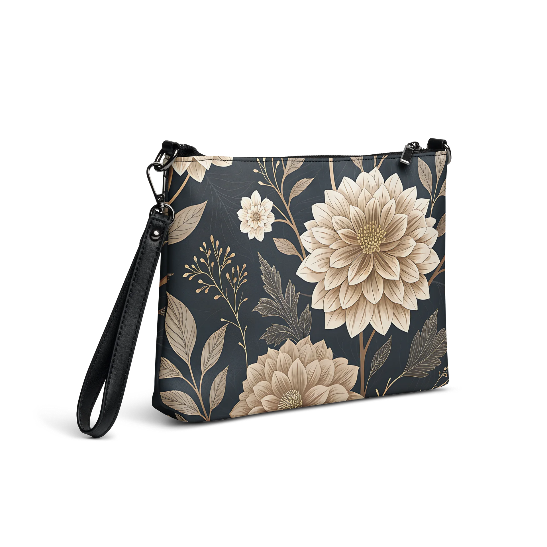 Elegant Floral All-Over Crossbody Bag product image (5)