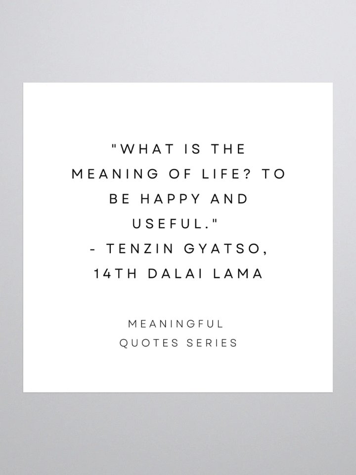 Meaningful Quotes Kiss Cut Stickers product image (1)