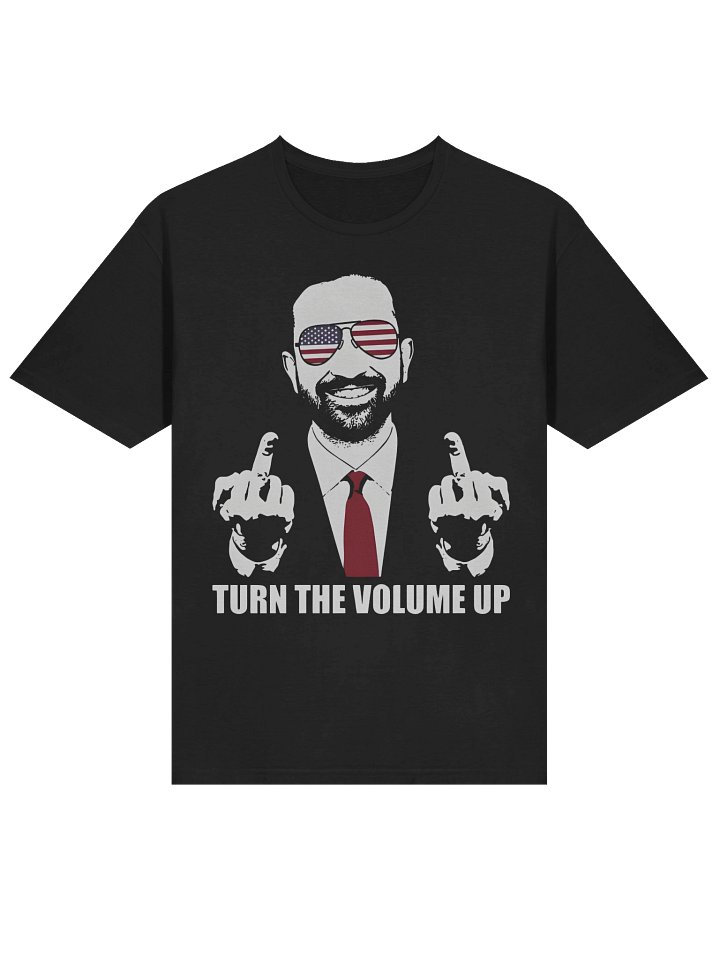 Zohran Mamdani Turn The Volume Up T-shirt product image (2)