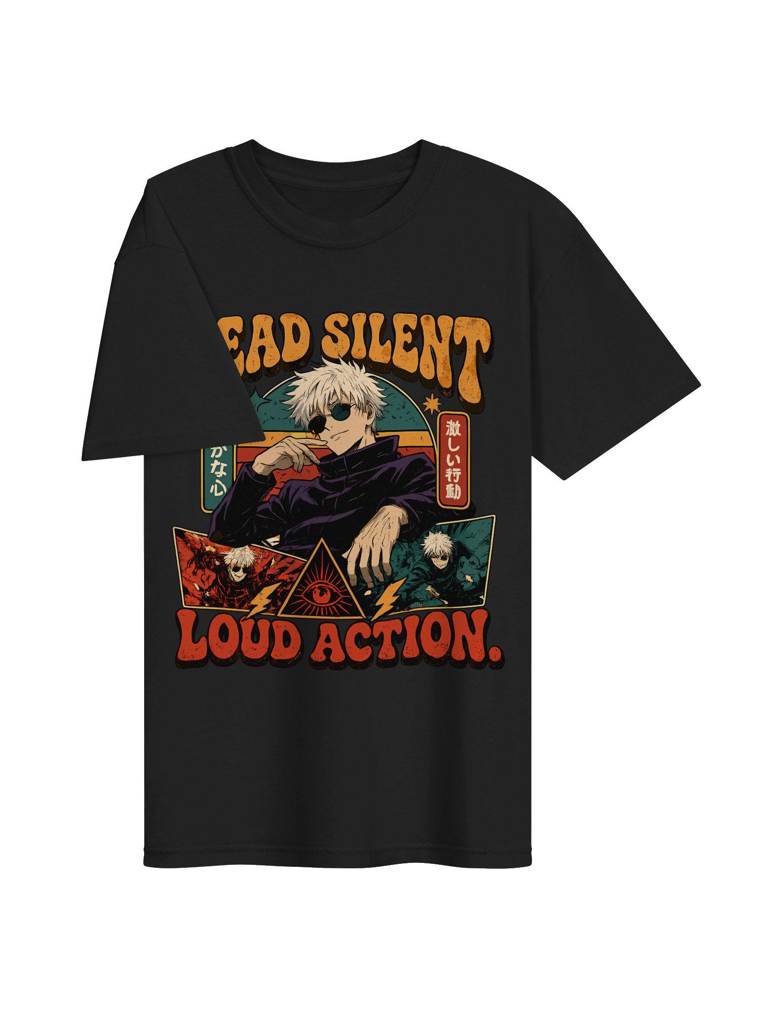 Dead Silent: Loud Action Anime Tee product image (3)