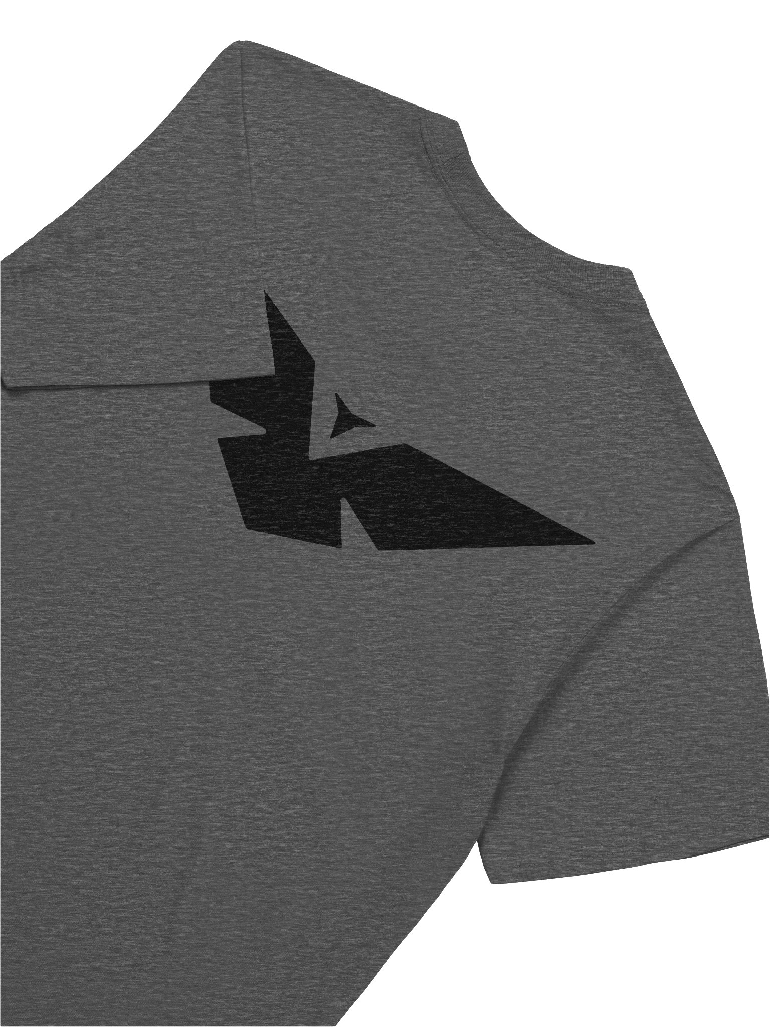 Classic Black Logo T-Shirt (Front + Back) product image (8)