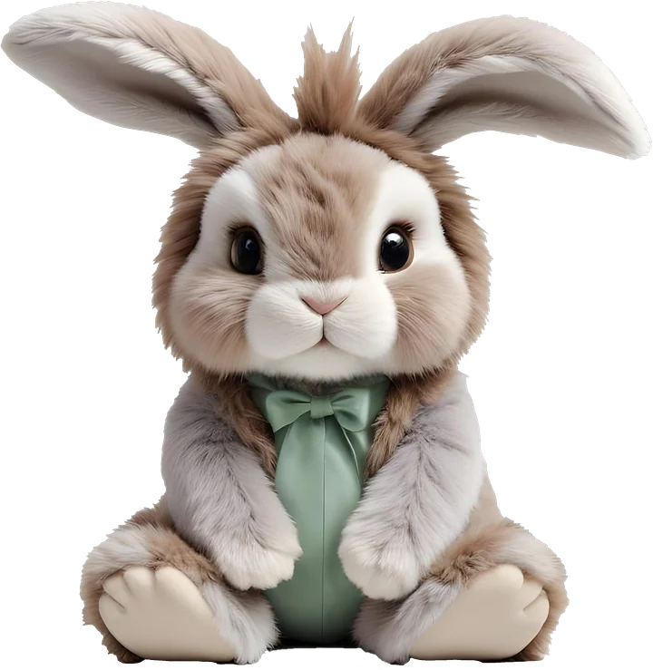 Petit Lapin de Printemps – Fichier PNG Transparent product image (1)