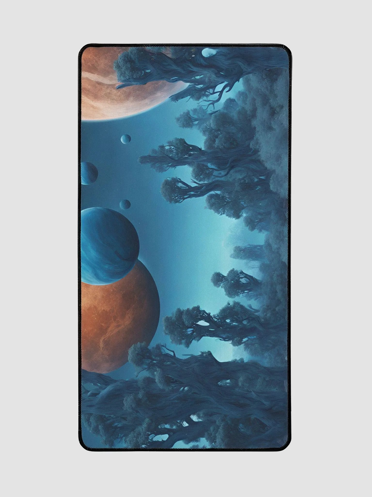 Blue Alien World Deskmat product image (3)