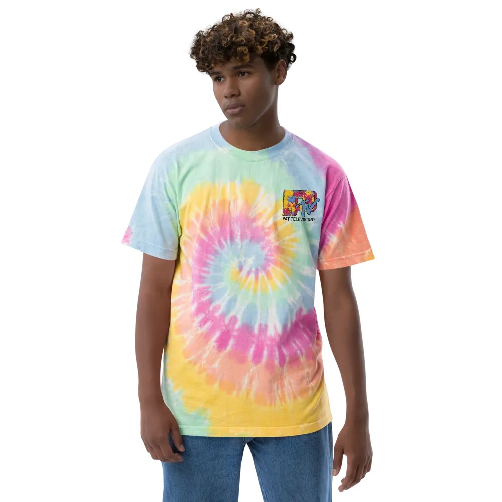 PatTV Psychedelic Tie-Dye Tee product image (9)
