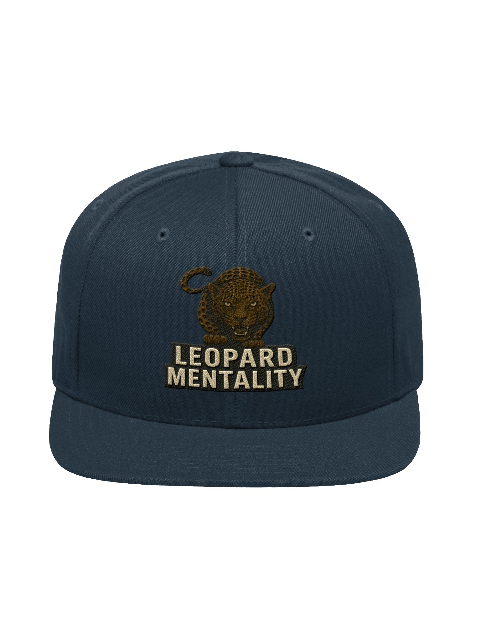 Leopard Mentality™ Snapback Hat | Structured Flat-Brim Cap product image (9)