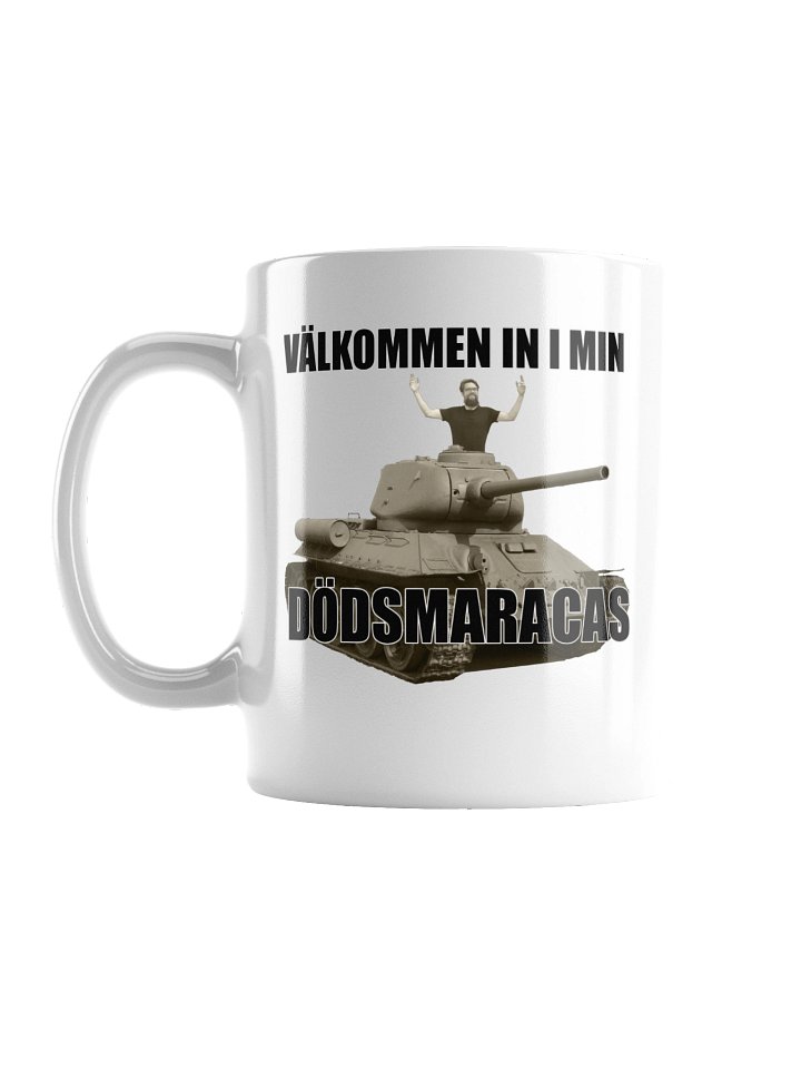 Välkommen in i min dödsmaracas! (Mugg) product image (1)