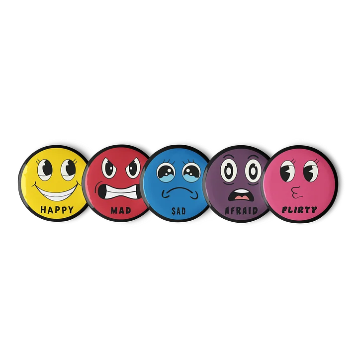 Emoti-pins Set 1 product image (2)