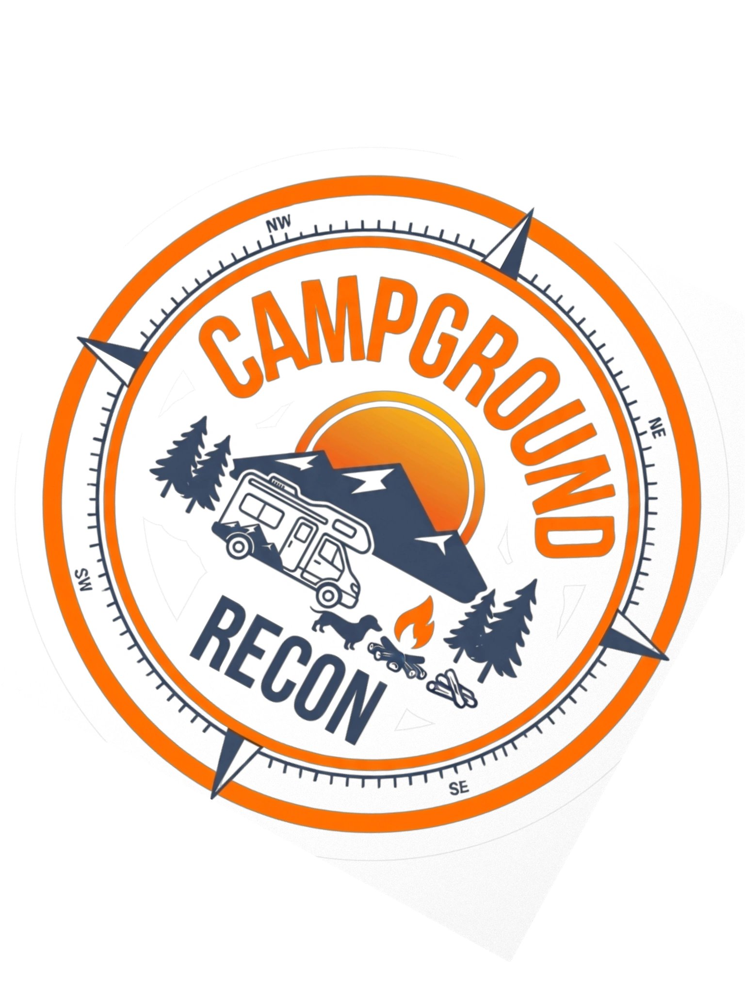 Campground Recon Sticker - RV Logo product image (2)