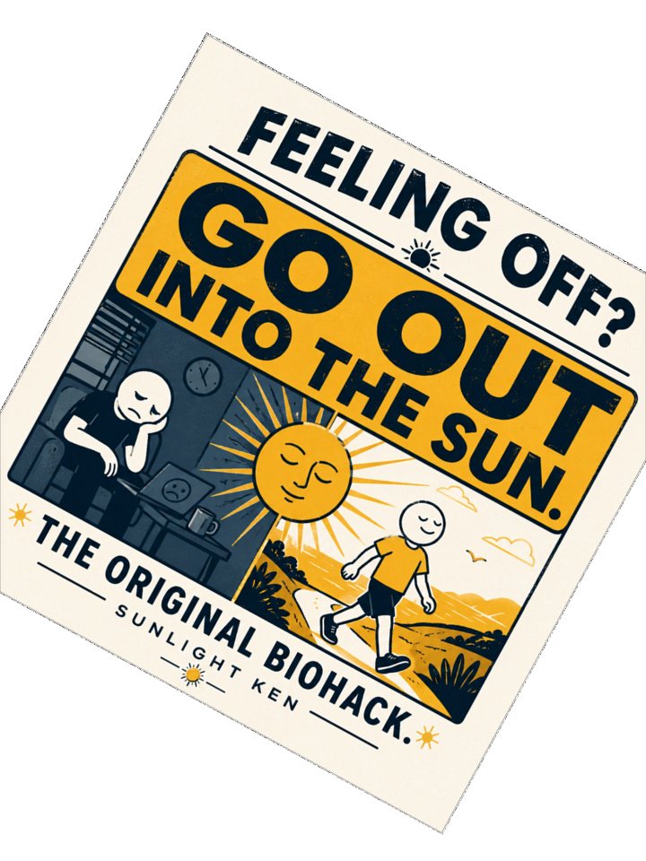 Sticker - Feeling Off? GO OUT INTO THE SUN product image (2)
